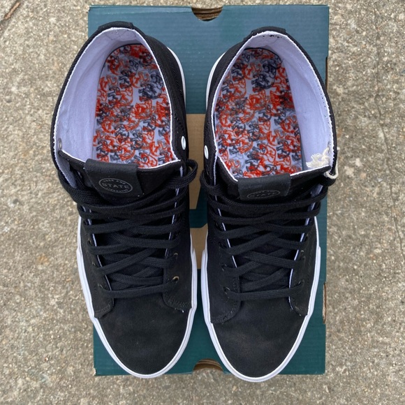 State Footwear Bushwick Black Elephant Canvas Skate shoes - Picture 3 of 11